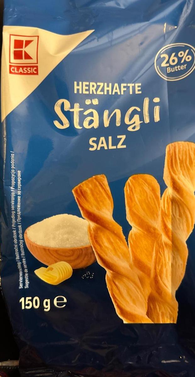Zdjęcia - Słone paluchy z masłem i solą