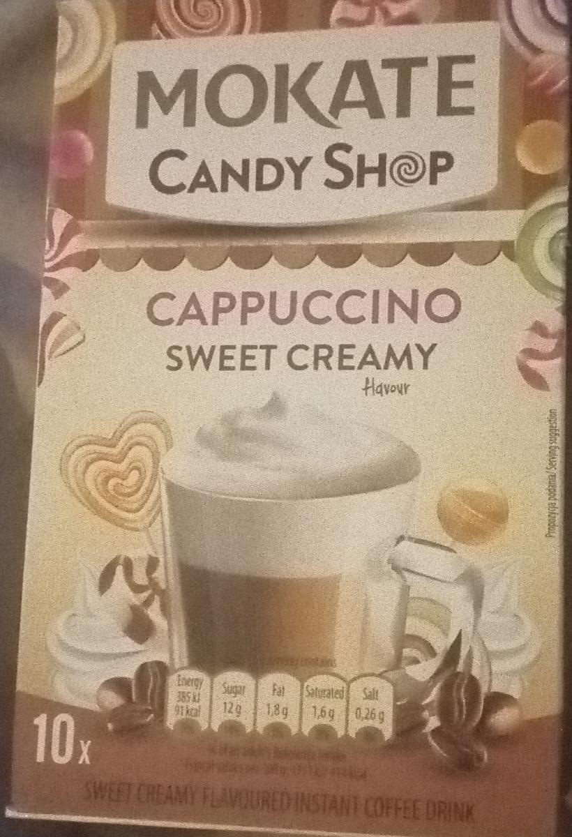 Zdjęcia - Cappucino sweet creamy flavour Mokate Candy Shop