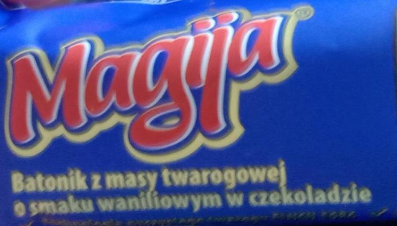 Zdjęcia - Magija Batonik z masy twarogowej czekolada i smak biszkoptowy 40 g