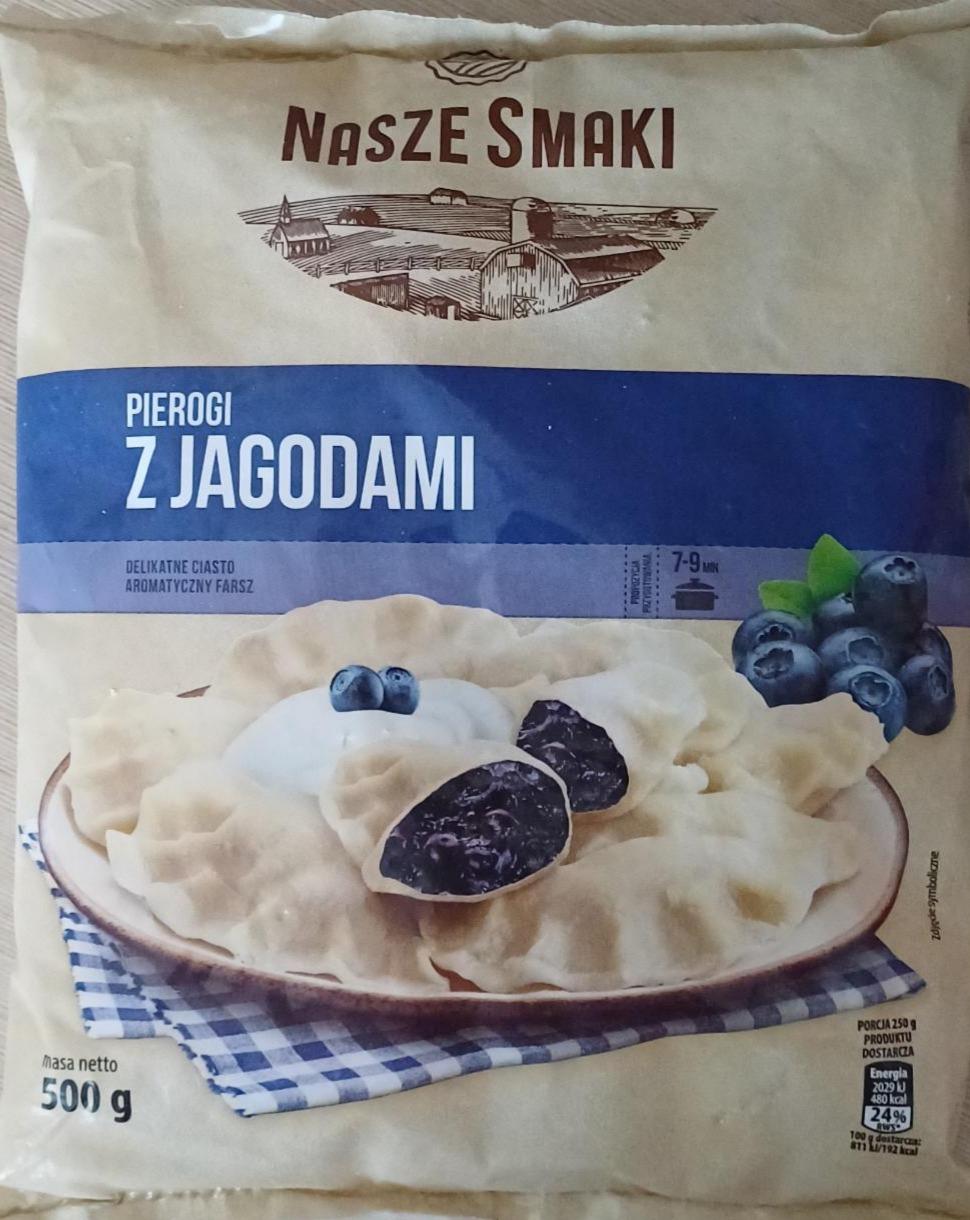 Zdjęcia - Pierogi z jagodami Nasze Smaki