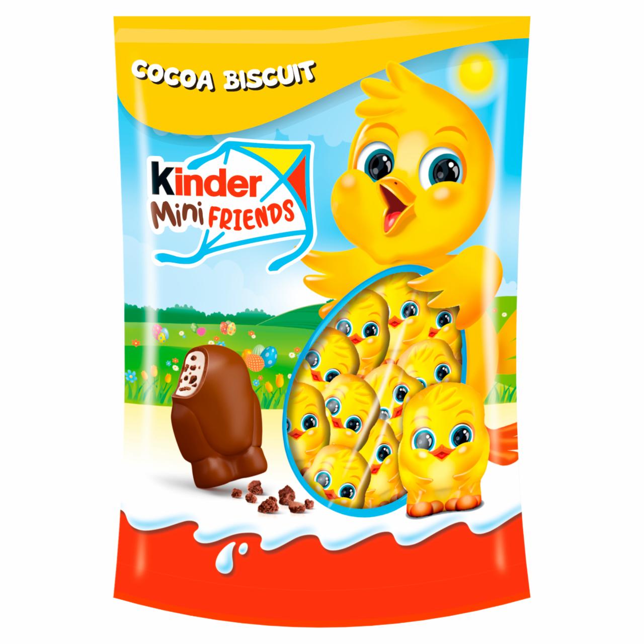 Zdjęcia - Kinder Mini Friends Figurka z czekolady z mlecznym nadzieniem i kakaowymi chrupkami 122 g