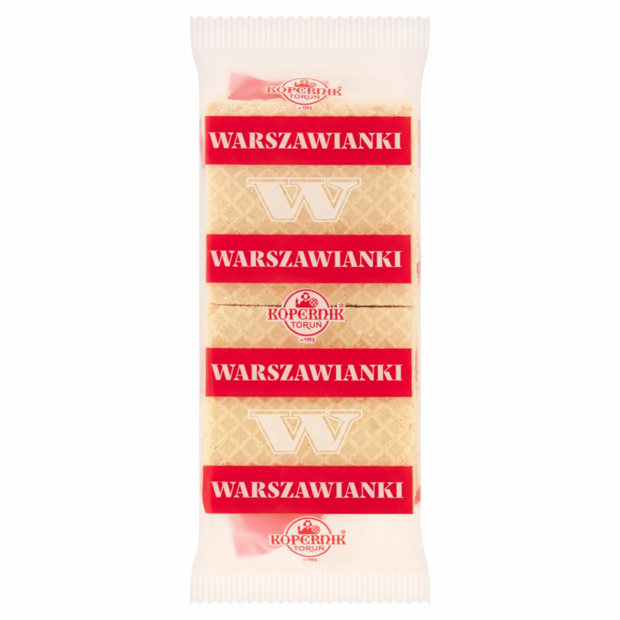 Zdjęcia - Kopernik Warszawianki Wafle przekładane kremem mlecznym 80 g