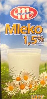 Zdjęcia - Mlekovita Mleko UHT 1,5% 1 l