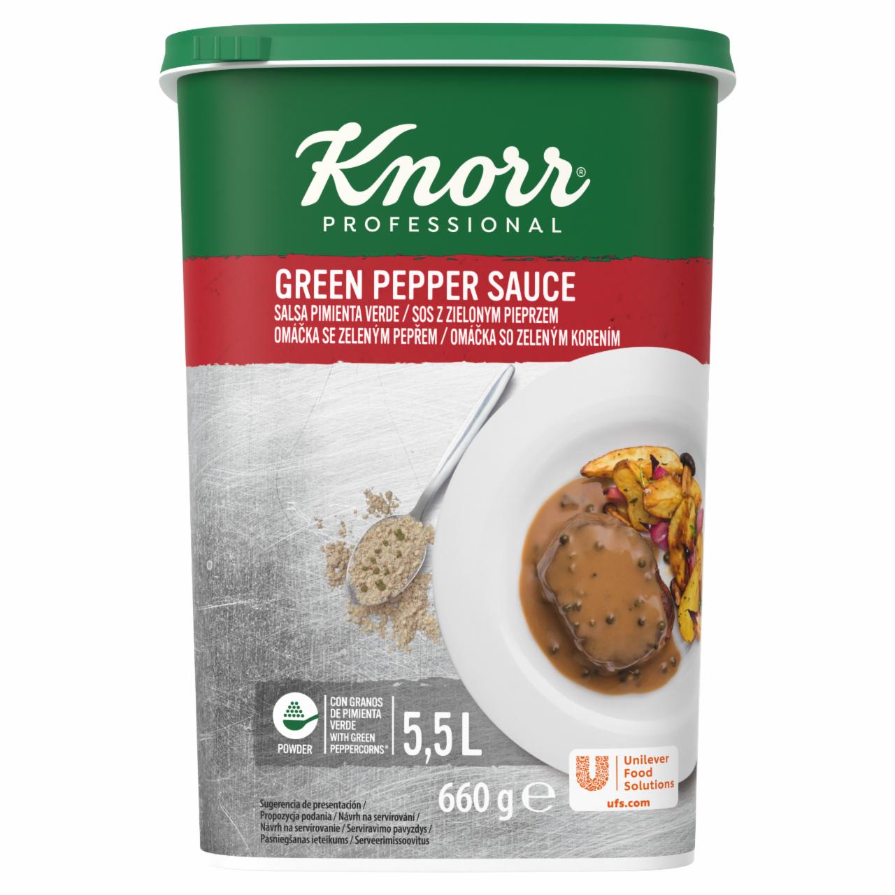 Zdjęcia - Knorr Professional Sos z zielonym pieprzem 660 g 