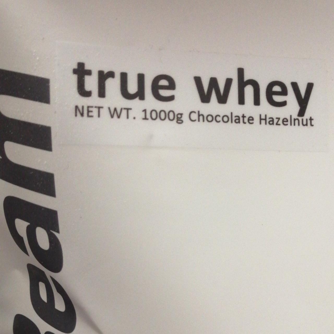 Zdjęcia - True whey protein chocolate hazelnut GymBeam