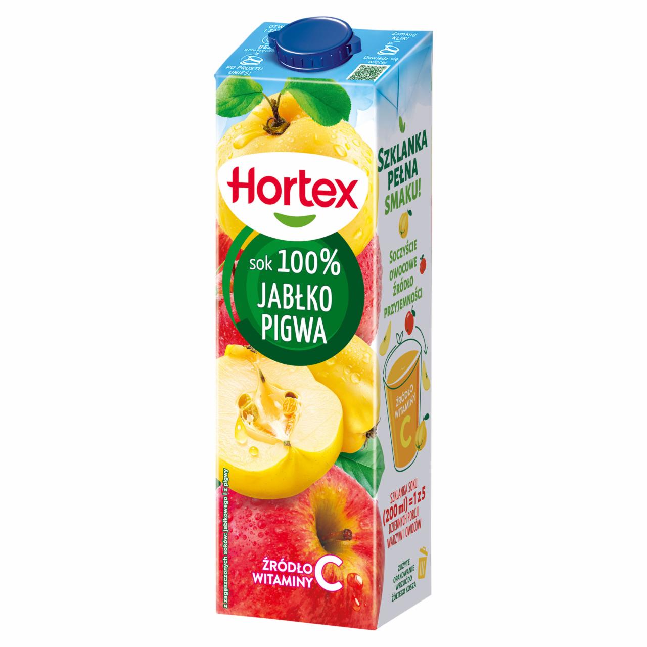 Zdjęcia - Hortex Sok 100 % jabłko pigwa 1 l
