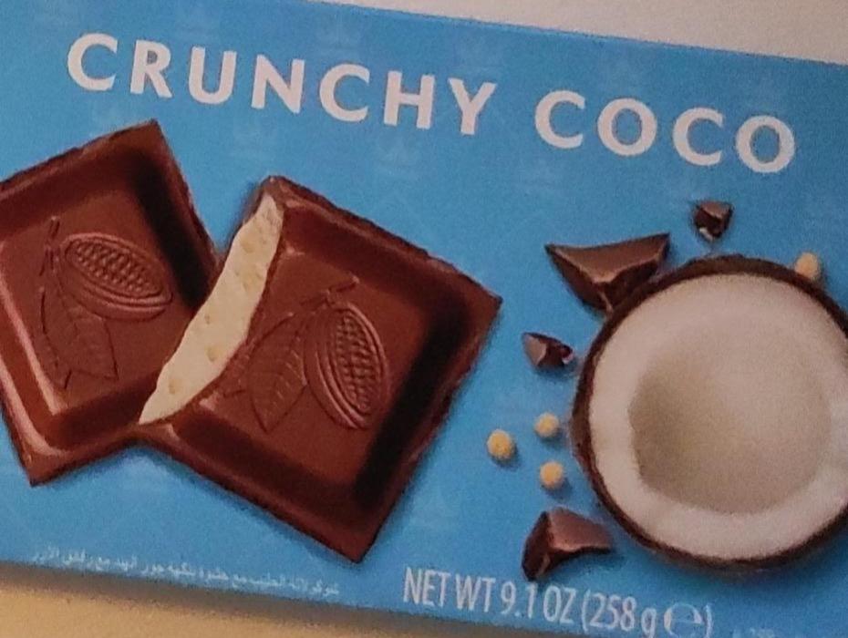 Zdjęcia - Wawel Crunchy Coco Czekolada mleczna nadziewana 258 g
