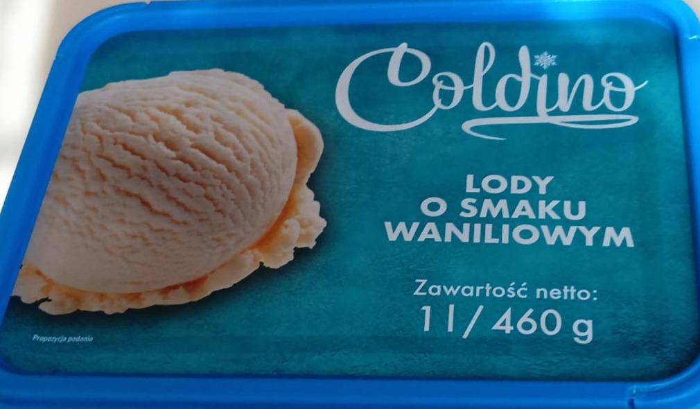Zdjęcia - Lody o smaku waniliowym Coldino