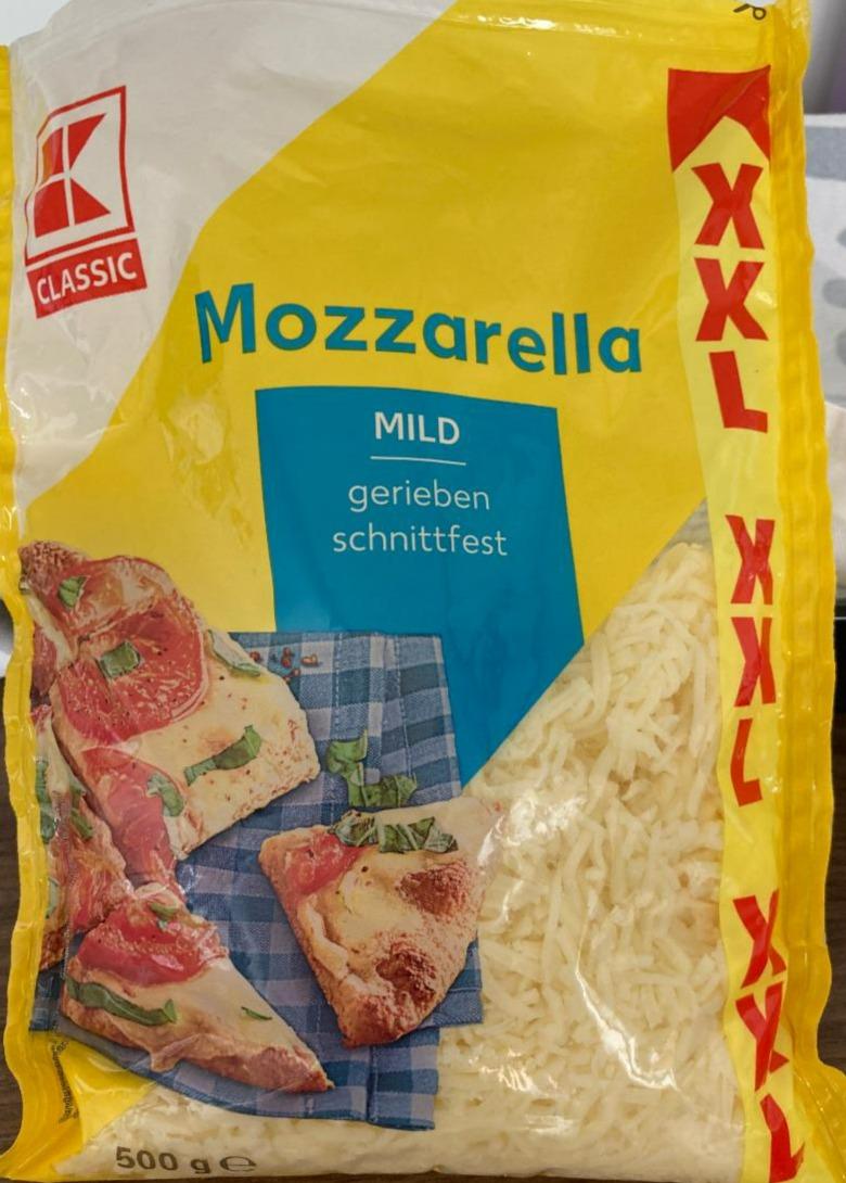Zdjęcia - Mozzarella mild gerieben K-Classic