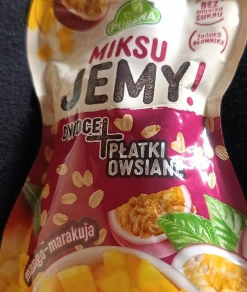 Zdjęcia - Miksu Jemy! Owoce płatki owsiane mango marakuja Purena