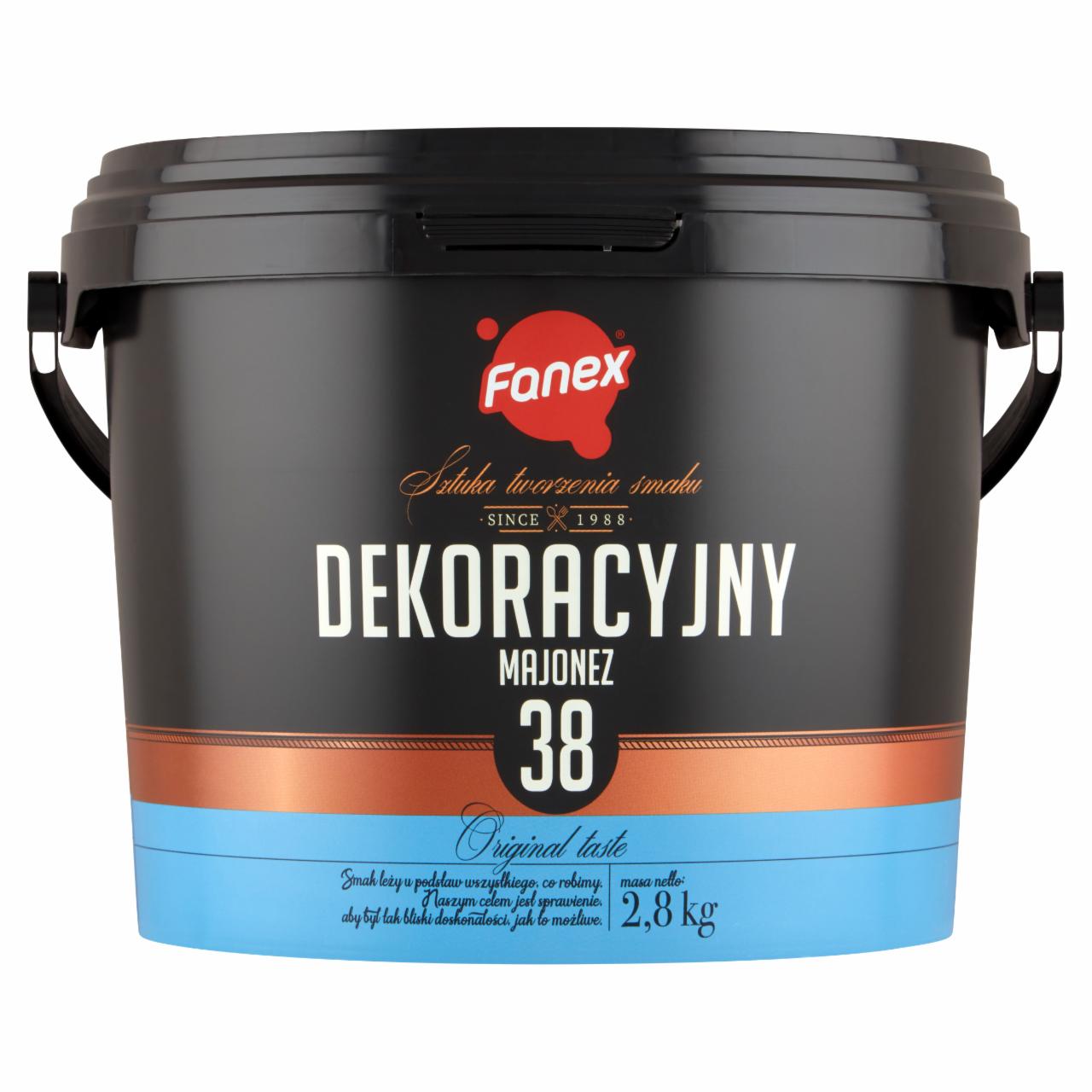 Zdjęcia - Fanex Majonez dekoracyjny 2,8 kg