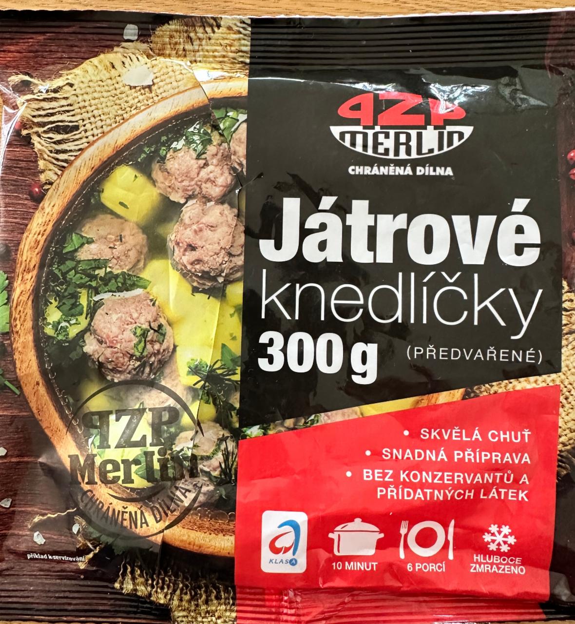 Zdjęcia - Játrové knedlíčky Merlin