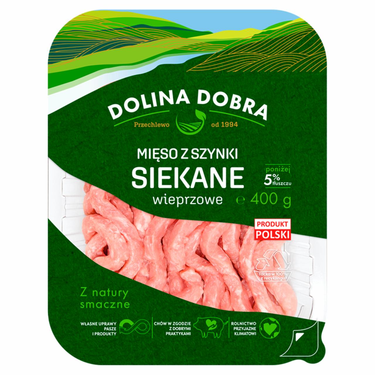 Zdjęcia - Dolina Dobra Mięso siekane z szynki wieprzowej 400 g