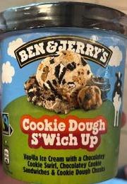Zdjęcia - Cookie dough s'wich up Ben & Jerry's