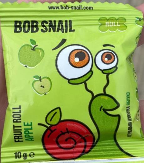 Zdjęcia - Bob Snail Przekąski owocowe jabłkowe 30 g (3 sztuki)