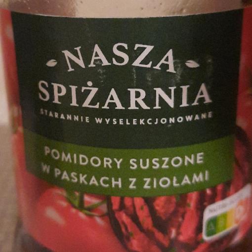Zdjęcia - Pomidory suszone w paskach z ziołami Nasza Spiżarnia