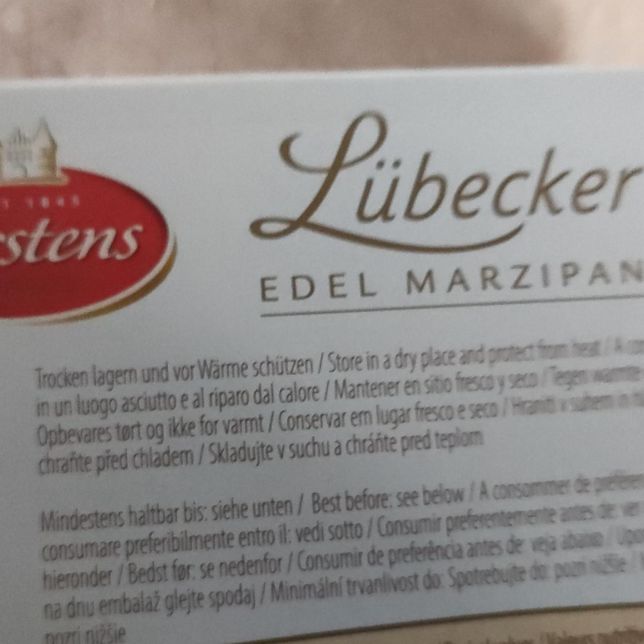 Zdjęcia - Lübecker edel marzipan Carstens