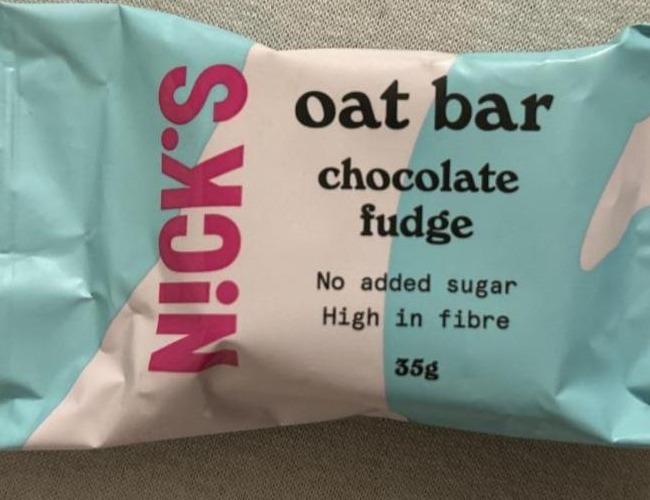 Zdjęcia - Oat bar chocolate fudge N!ck's