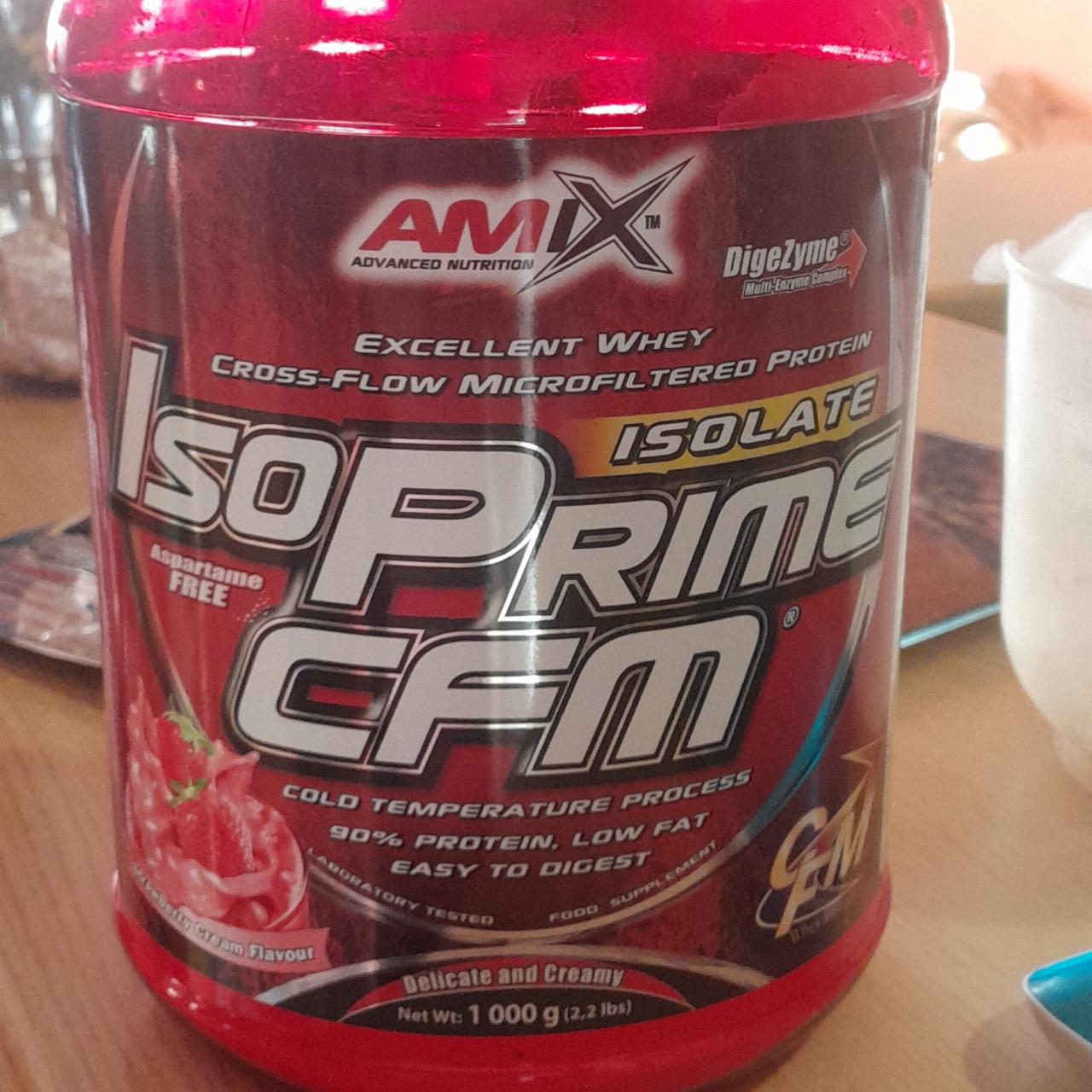 Zdjęcia - Izo prime cfm strawberry cream flavour Amix advanced nutrition