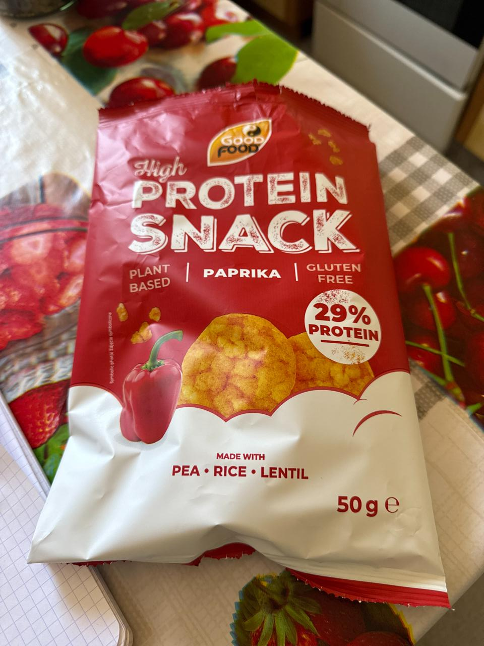 Zdjęcia - High protein snack paprika Good food