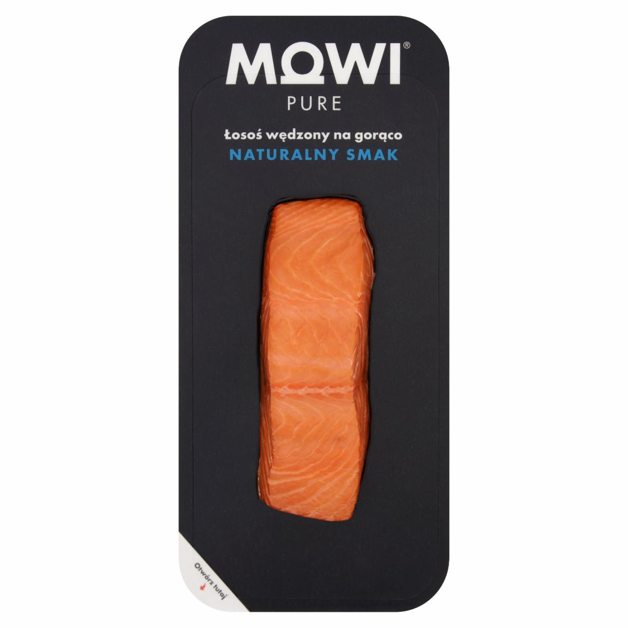 Zdjęcia - Mowi Signature Łosoś wędzony na gorąco naturalny smak 125 g