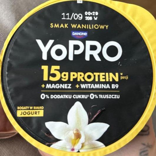 Zdjęcia - YoPro Jogurt smak waniliowy Danone