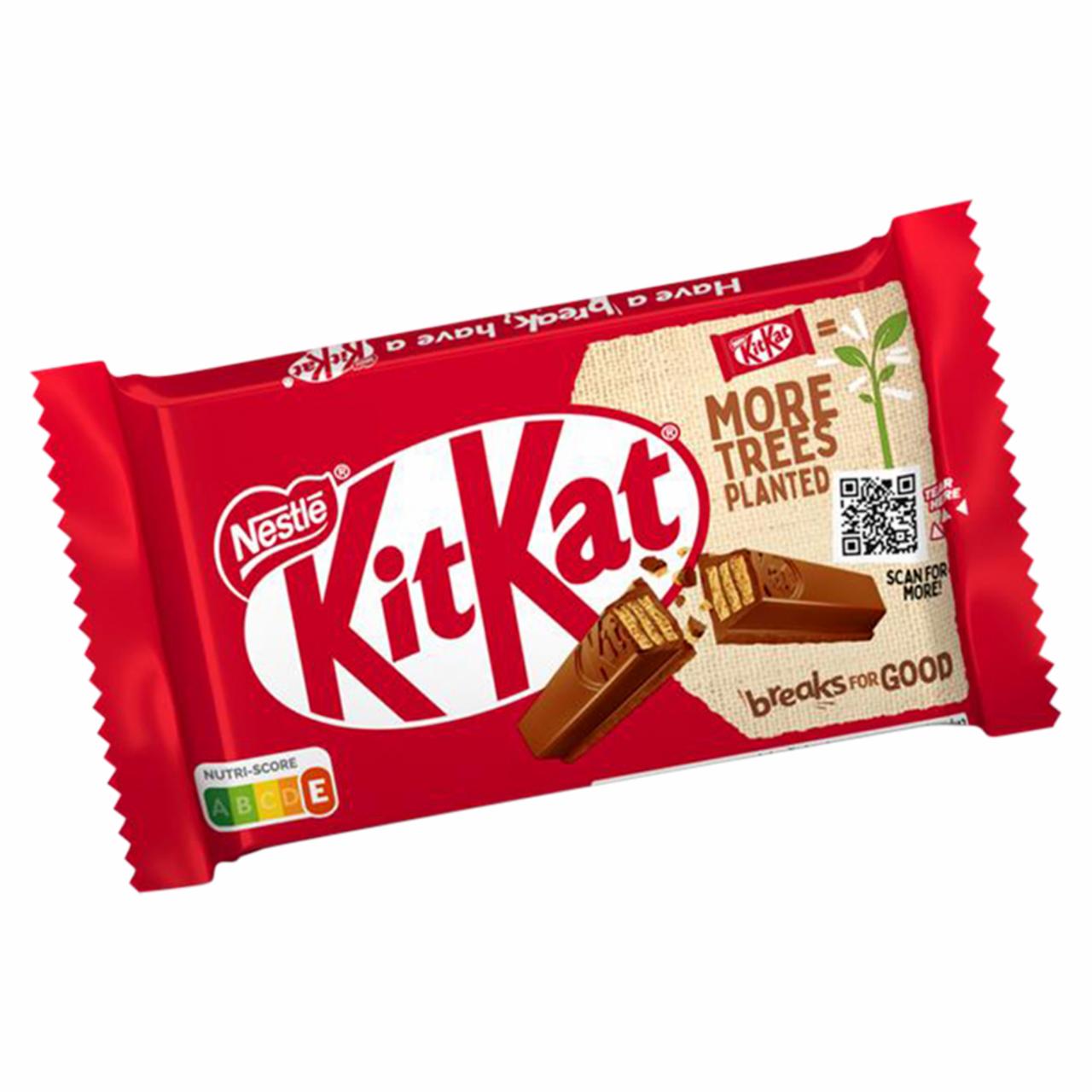 Zdjęcia - KitKat Paluszki waflowe w mlecznej czekoladzie 41,5 g