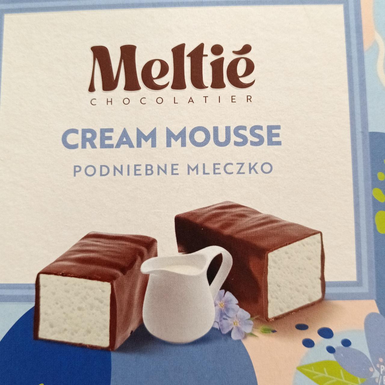 Zdjęcia - Cream mousse podniebne mleczko Meltié