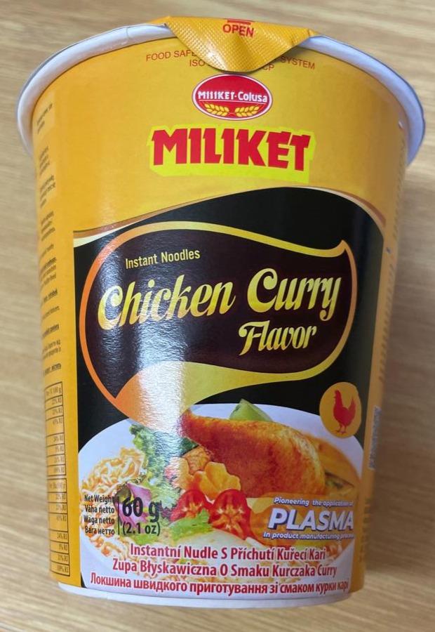 Zdjęcia - Instant noodles chicken curry flavour Miliket