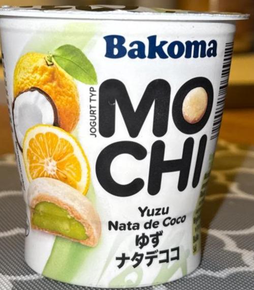Zdjęcia - Jogurt typ mochi yuzu nata de coco Bakoma