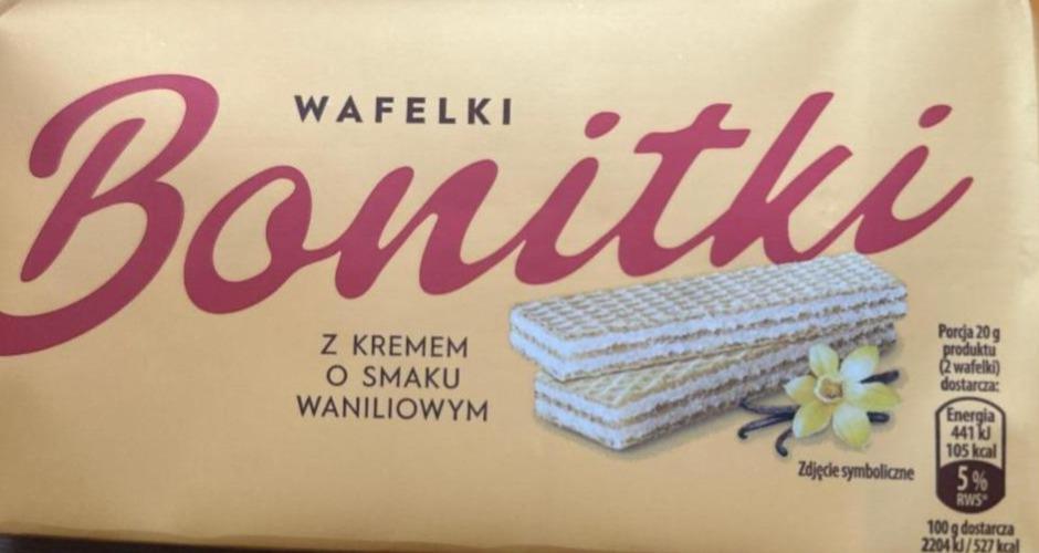 Zdjęcia - Wafelki z kremem o smaku waniliowym Bonitki