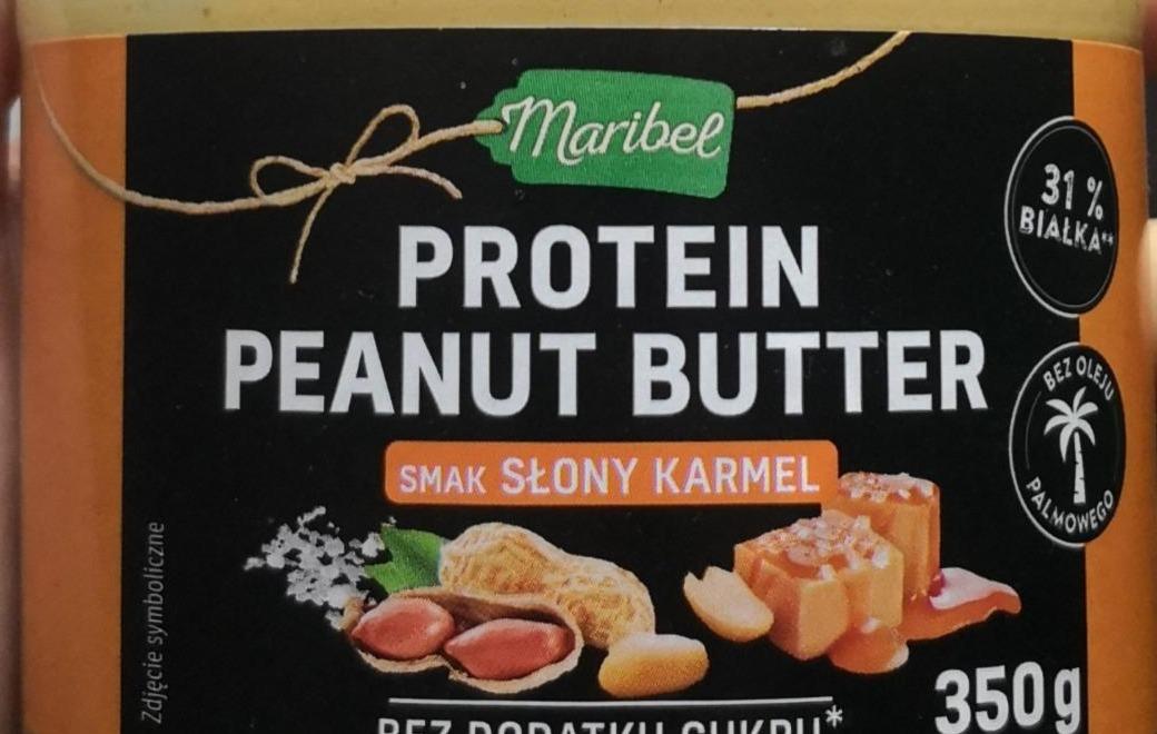 Zdjęcia - Protein peanut butter smak słony karmel Maribel