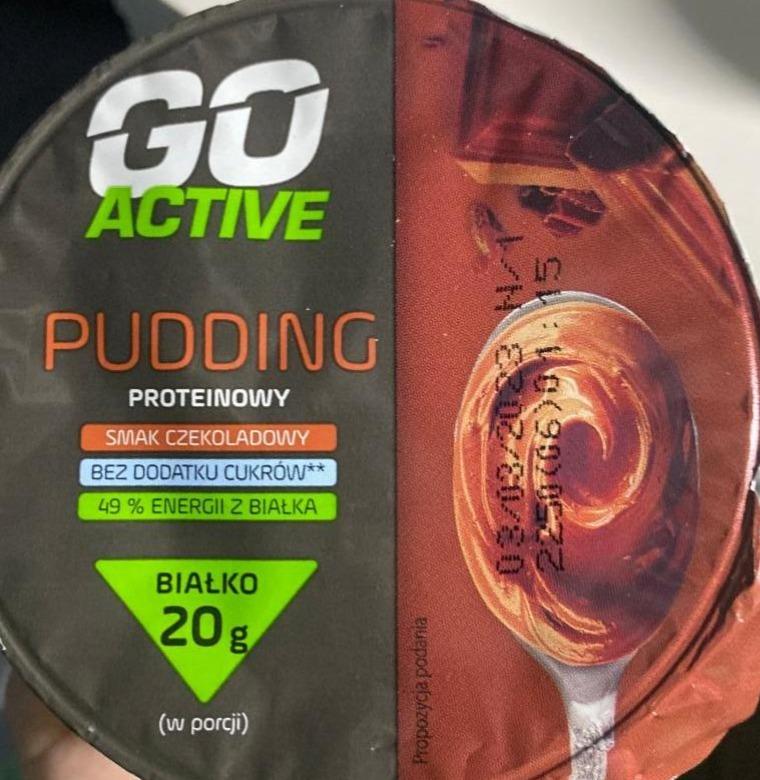 Zdjęcia - Pudding proteinowy smak czekoladowy Go Active