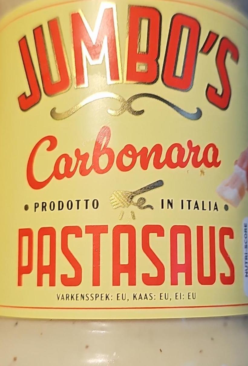 Zdjęcia - Jumbo's carbonara Pastasaus Jumbo