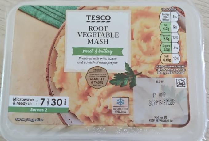 Zdjęcia - Root vegetable mash sweet & buttery Tesco