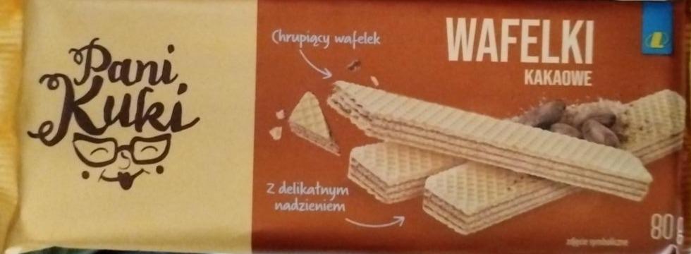 Zdjęcia - Wafelki kakaowe Pani Kuki