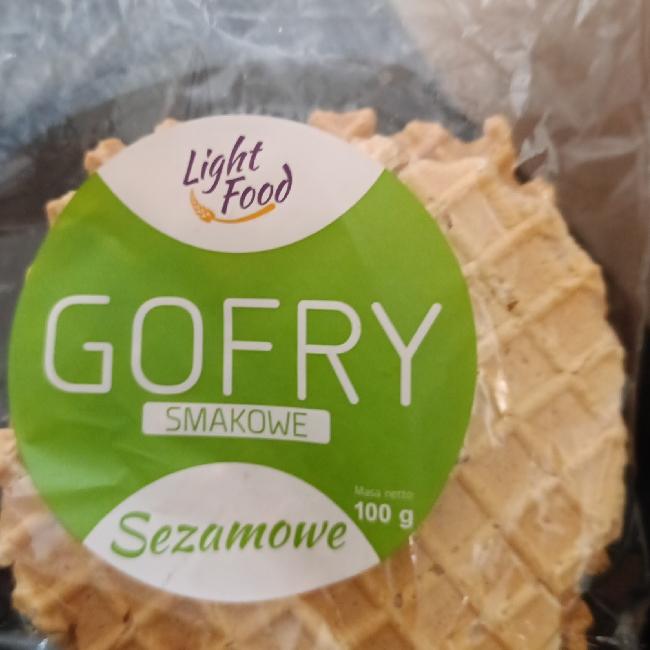 Zdjęcia - Gofry smakowe sezamowe Light Food
