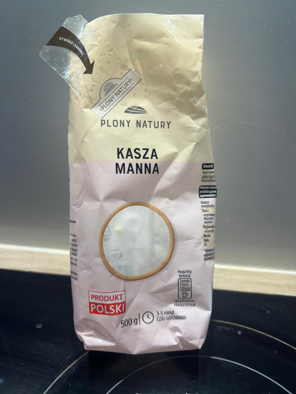 Zdjęcia - Kasza manna Plony Natury