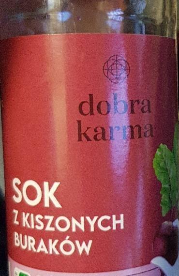 Zdjęcia - sok z kiszonych buraków dobra karma
