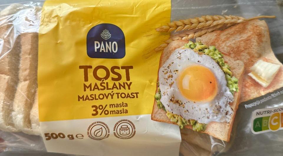 Zdjęcia - Tost maślany 3% masła Pano