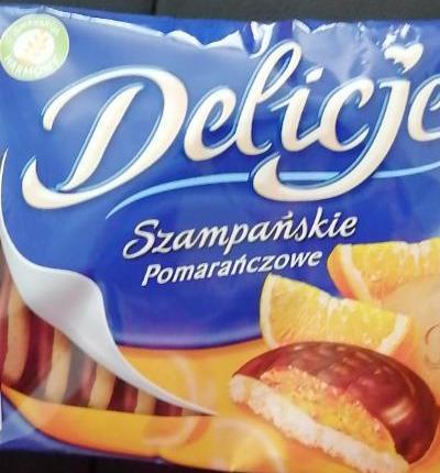 Zdjęcia - Szampańskie pomarańczowe Delicje