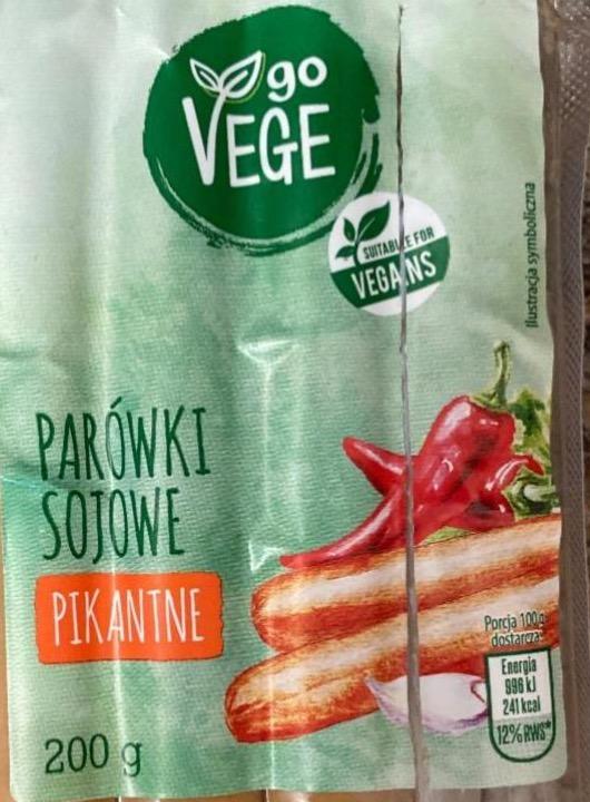 Zdjęcia - Parówki sojowe Pikantne Go Vege
