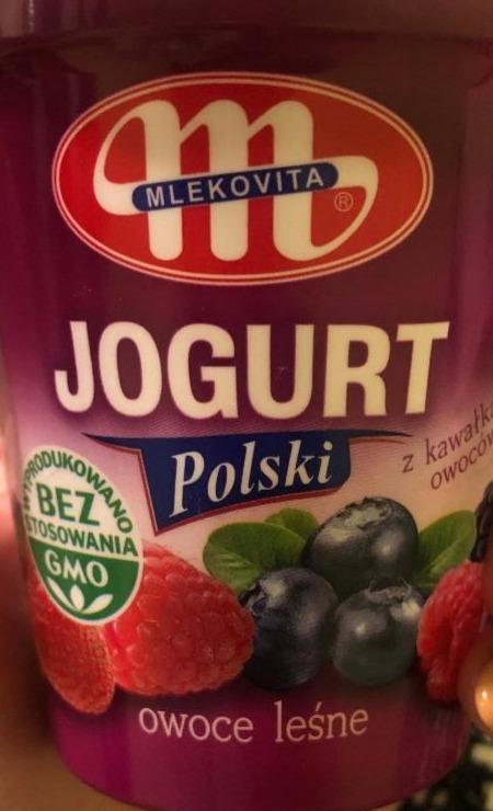 Zdjęcia - Jogurt polski owoce leśne Mlekovita