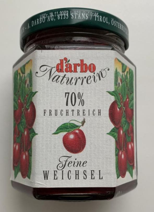 Zdjęcia - d'arbo Produkt owocowy z wiśni 200 g