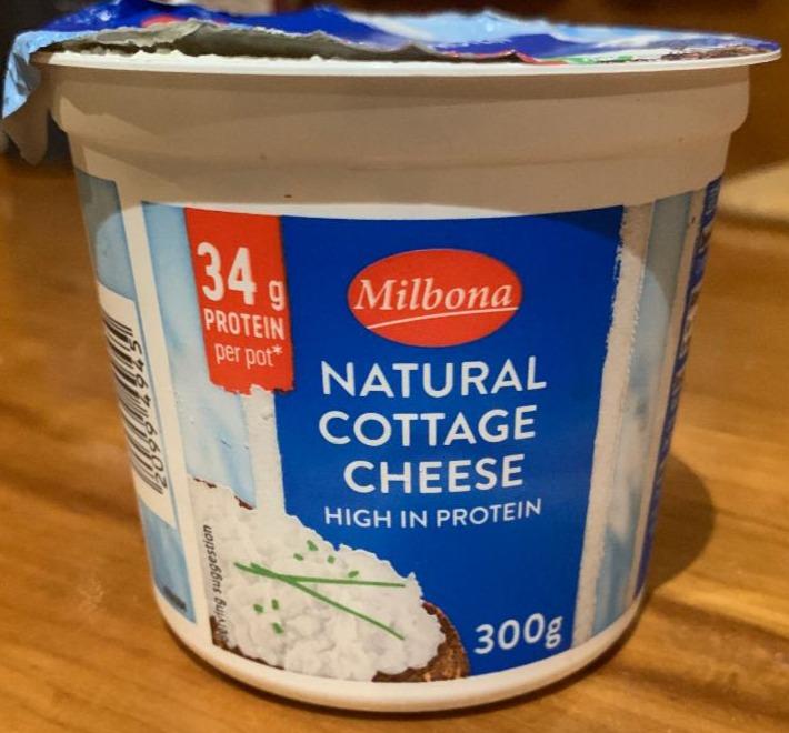 Zdjęcia - Natural cottage cheese high in protein Milbona