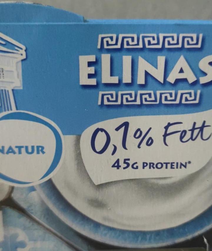 Zdjęcia - Natur leichter joghurt nach griechischer art 0,1% Elinas