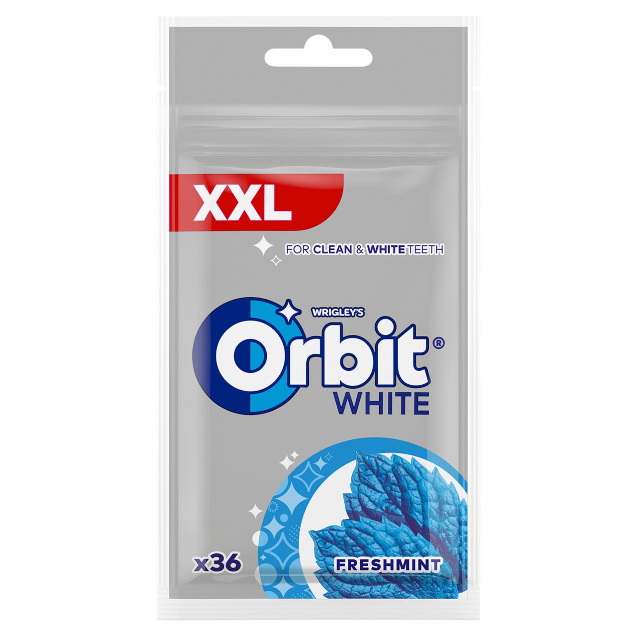 Zdjęcia - Orbit White XXL Freshmint Bezcukrowa guma do żucia 50 g (36 sztuk)