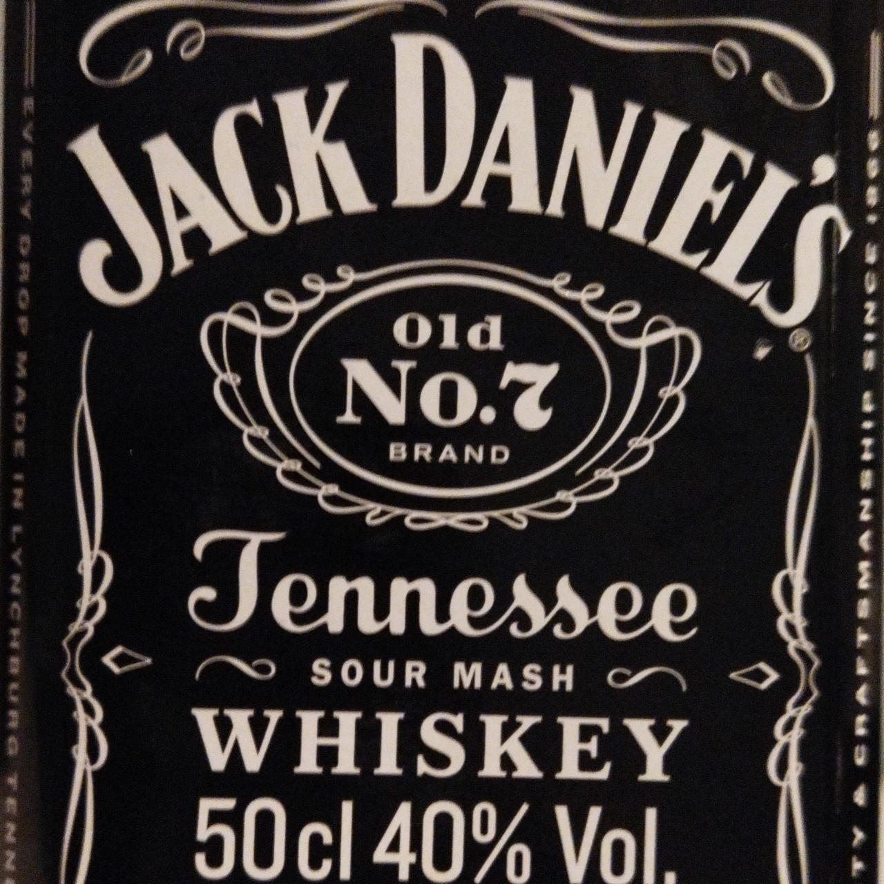 Zdjęcia - Jack Daniel's Old No. 7 Tennessee Whiskey 500 mL