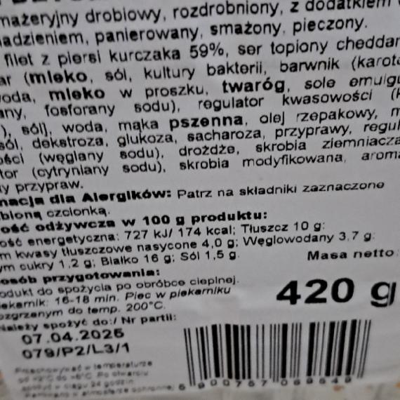 Zdjęcia - Roladki devolay z kurczaka z serem Sun valley