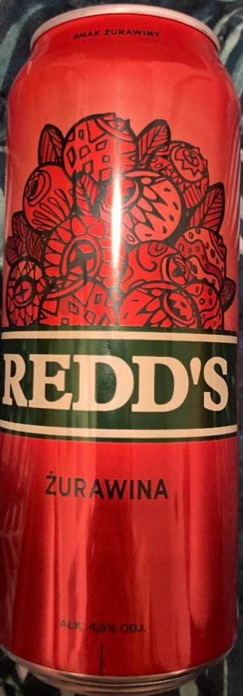 Zdjęcia - Redd's Piwo smak żurawiny